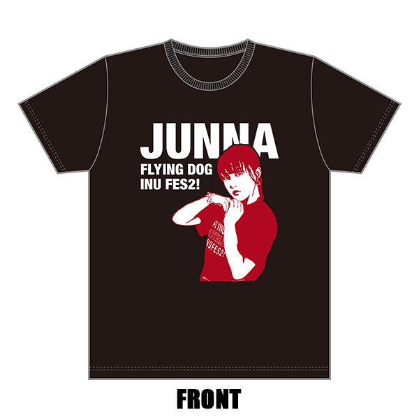 JUNNAアーティストコラボTシャツ